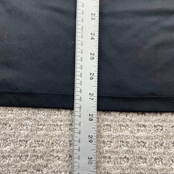 Edmonton Football Golf Shirt Men Medium M Black Gray Polo Polyester CFL Elevate - Picture 9 of 9